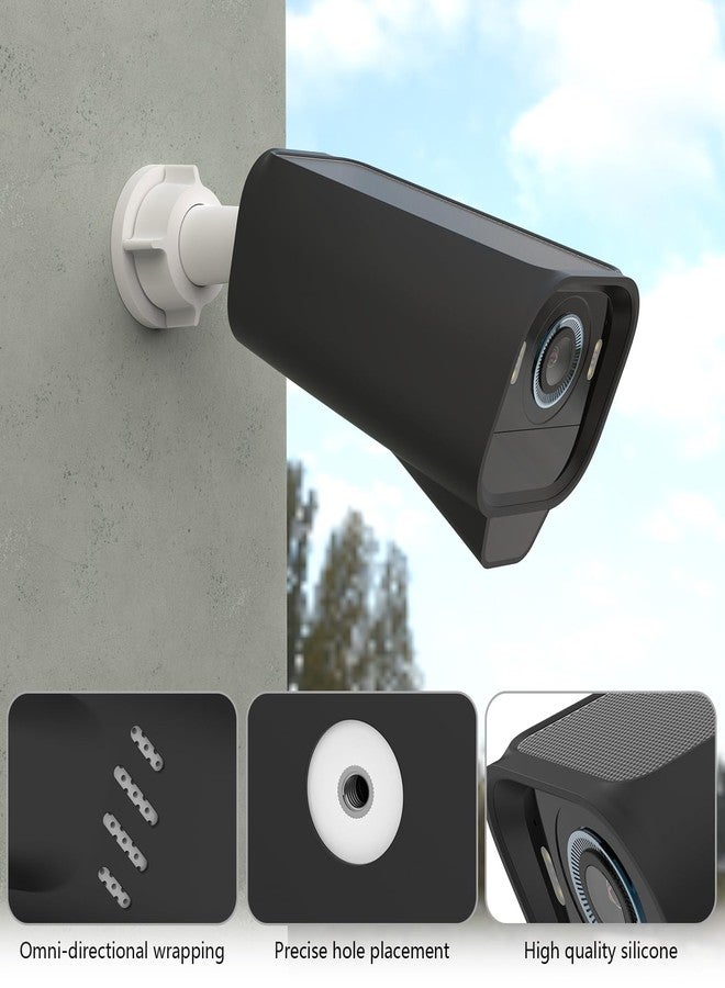 HOLACA Protective Silicone Case for Eufy Security eufyCam S3 Pro, Silicone Skin for EufyCam S3 Pro Camera(2 Pack) - Image 2